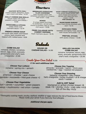 Menu photo 1 Brennan's Restaurant Stamford, CT Menu photo 1 Brennan's Restaurant Stamford, CT
