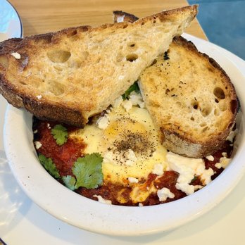 Herb & Sea - Shakshouka - 4.5/5 - recommend! - Seafood Near Me - Encinitas, California