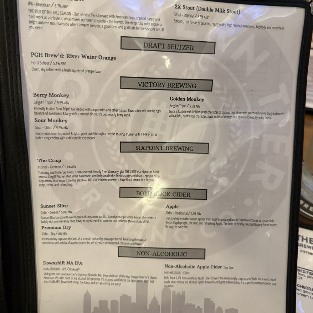 Menu Menu