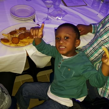 Jimmy's Grand Cafe - This was my mom's surprise birthday dinner at Jimmys Grand Cafe in the Bronx. Her great nephew enjoying himself. - Diners Near Me - Bronx, New York