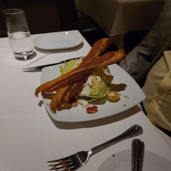 Eddie V's Prime Seafood - Wedge Salad with Bacon - Seafood Near Me - Plano, Texas Eddie V's Prime Seafood - Wedge Salad with Bacon - Seafood Near Me - Plano, Texas