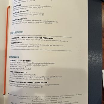 Duke's Malibu - Menu June 2026 - New American Near Me - Malibu, California Duke's Malibu - Menu June 2026 - New American Near Me - Malibu, California