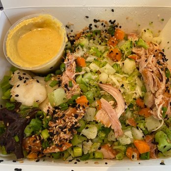Umami Express - Chicken Greens Bowl - Asian Fusion Near Me - San Francisco, California