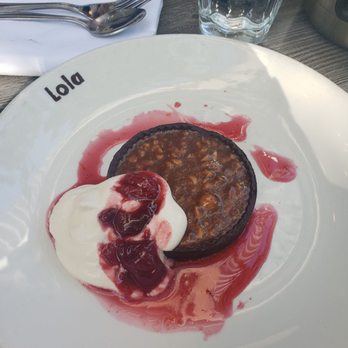 Lola - Chocolate hazelnut tart - Greek Near Me - Seattle, Washington Lola - Chocolate hazelnut tart - Greek Near Me - Seattle, Washington