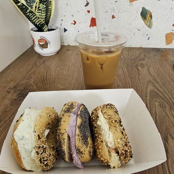 Tali's Bagels and Schmear - Flight of Mini Bagels - Bagels Near Me - Kailua, Hawaii