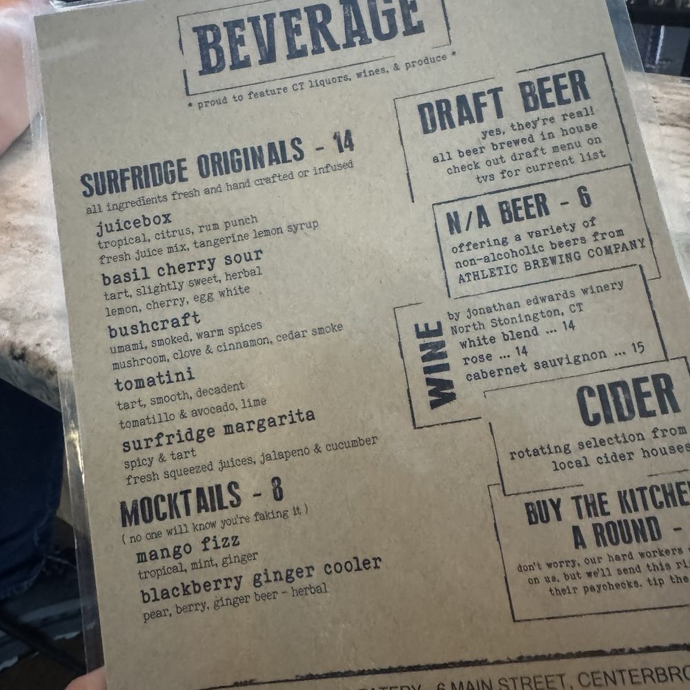 Surfridge Brewing - Brewpubs Near Me - Essex, Connecticut Surfridge Brewing - Brewpubs Near Me - Essex, Connecticut