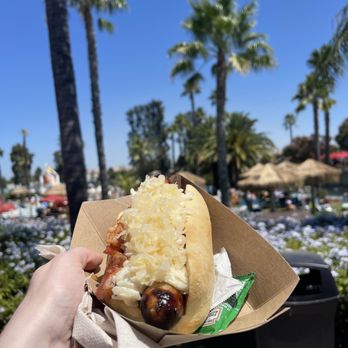 Six Flags Hurricane Harbor - Brat Sandwich - Water Parks Near Me - Concord, California Six Flags Hurricane Harbor - Brat Sandwich - Water Parks Near Me - Concord, California