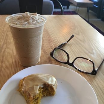 Mayfly Coffee - Pumpkin Spice Frappuccino, Pumpkin Scone (and my readers). - Coffee & Tea Near Me - Signal Mountain, Tennessee