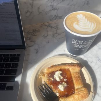 Read Shop - The fig and goat cheese pastry - Bookstores Near Me - Atlanta, Georgia