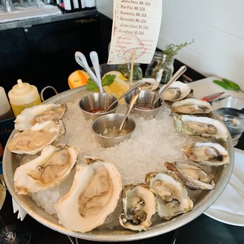 Fishing With Dynamite - Oyster Sampler Platter - Seafood Near Me - Manhattan Beach, California