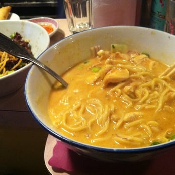 Yamo - Chicken Curry Noodle Soup - - THE BEST! - Burmese Near Me - San Francisco, California Yamo - Chicken Curry Noodle Soup - - THE BEST! - Burmese Near Me - San Francisco, California