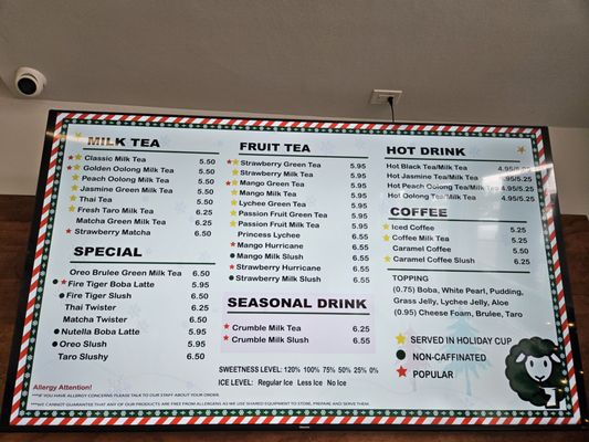 Menu photo 2 Fourtea Orange, CA