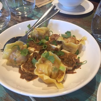 Yang & Co - Prawn and pork wonton - Asian Fusion Near Me - Castlecrag, NSW