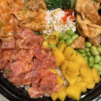 Good Friends Hawaiian Poke - Spicy salmon and spicy ahi - Poke Near Me - Davis, California Good Friends Hawaiian Poke - Spicy salmon and spicy ahi - Poke Near Me - Davis, California