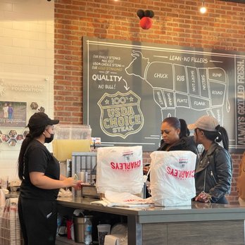 Charleys Cheesesteaks - customers at the counter - Cheesesteaks Near Me - Brandywine, Maryland Charleys Cheesesteaks - customers at the counter - Cheesesteaks Near Me - Brandywine, Maryland
