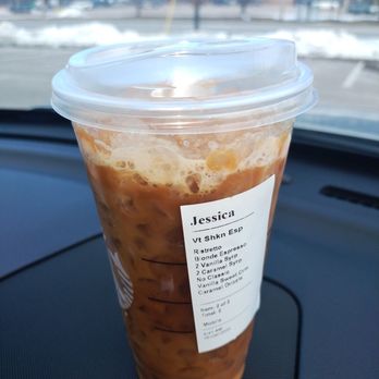 Starbucks - Caramel vanilla shaken espresso - Coffee & Tea Near Me - Smithfield, Rhode Island Starbucks - Caramel vanilla shaken espresso - Coffee & Tea Near Me - Smithfield, Rhode Island