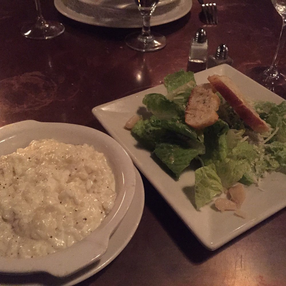 Table 50 - Risotto & classic caesar salad. - New American Near Me - Roanoke, Virginia Table 50 - Risotto & classic caesar salad. - New American Near Me - Roanoke, Virginia