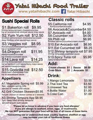 Yatai Hibachi Food Trailer by null