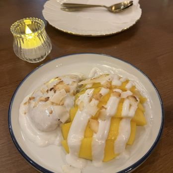 Cassette Thai Diner - Mango sticky rice 100/10 so good - Thai Near Me - Peekskill, New York