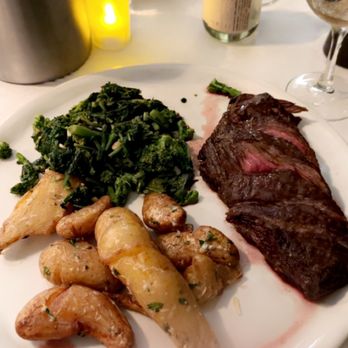 Spring Lake Seafood - Waygu steak bavette with broccoli rabe & fingerling potatoes - Seafood Near Me - Spring Lake, New Jersey Spring Lake Seafood - Waygu steak bavette with broccoli rabe & fingerling potatoes - Seafood Near Me - Spring Lake, New Jersey