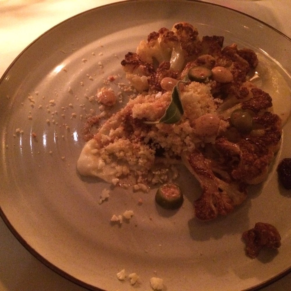 Copperhill - Cauliflower capers lemon grapes amazing - New American Near Me - Williston Park, New York Copperhill - Cauliflower capers lemon grapes amazing - New American Near Me - Williston Park, New York