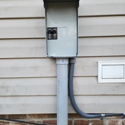 Walker Electrical Service - Sub panel install to new She-Shed