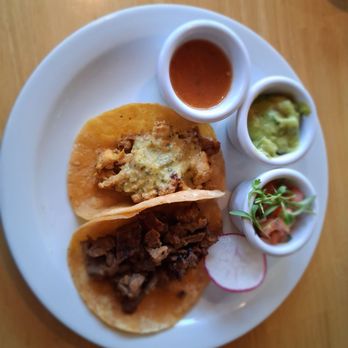 Low Desert Modern Mexican - Chicken & Carne Asada Taco - Tacos Near Me - Palm Springs, California Low Desert Modern Mexican - Chicken & Carne Asada Taco - Tacos Near Me - Palm Springs, California