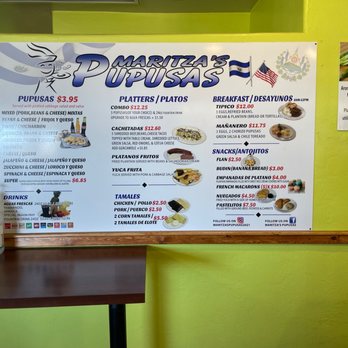 Maritza's Pupusas - Menu - Salvadoran Near Me - Queen Creek, Arizona Maritza's Pupusas - Menu - Salvadoran Near Me - Queen Creek, Arizona