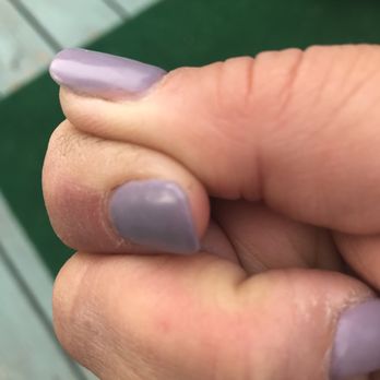 Empire Nail Salon - Color isn't even on all of my nail - Nail Salons Near Me - Bath, Maine