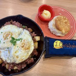 J. Christopher's - Route 66 with over-medium eggs