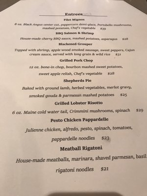 Menu photo 2 J Bistro Downtown Sandusky, OH