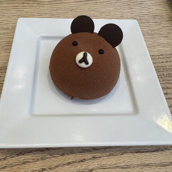 A La Mousse - brown bear - Desserts Near Me - Philadelphia, Pennsylvania