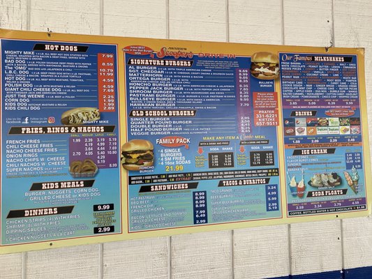 Menu photo 2 Scoopers Drive-In Sparks, NV Menu photo 2 Scoopers Drive-In Sparks, NV