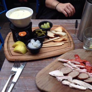 Brel - Cheese fondue and meat board. - Belgian Near Me - Glasgow, GLG Brel - Cheese fondue and meat board. - Belgian Near Me - Glasgow, GLG