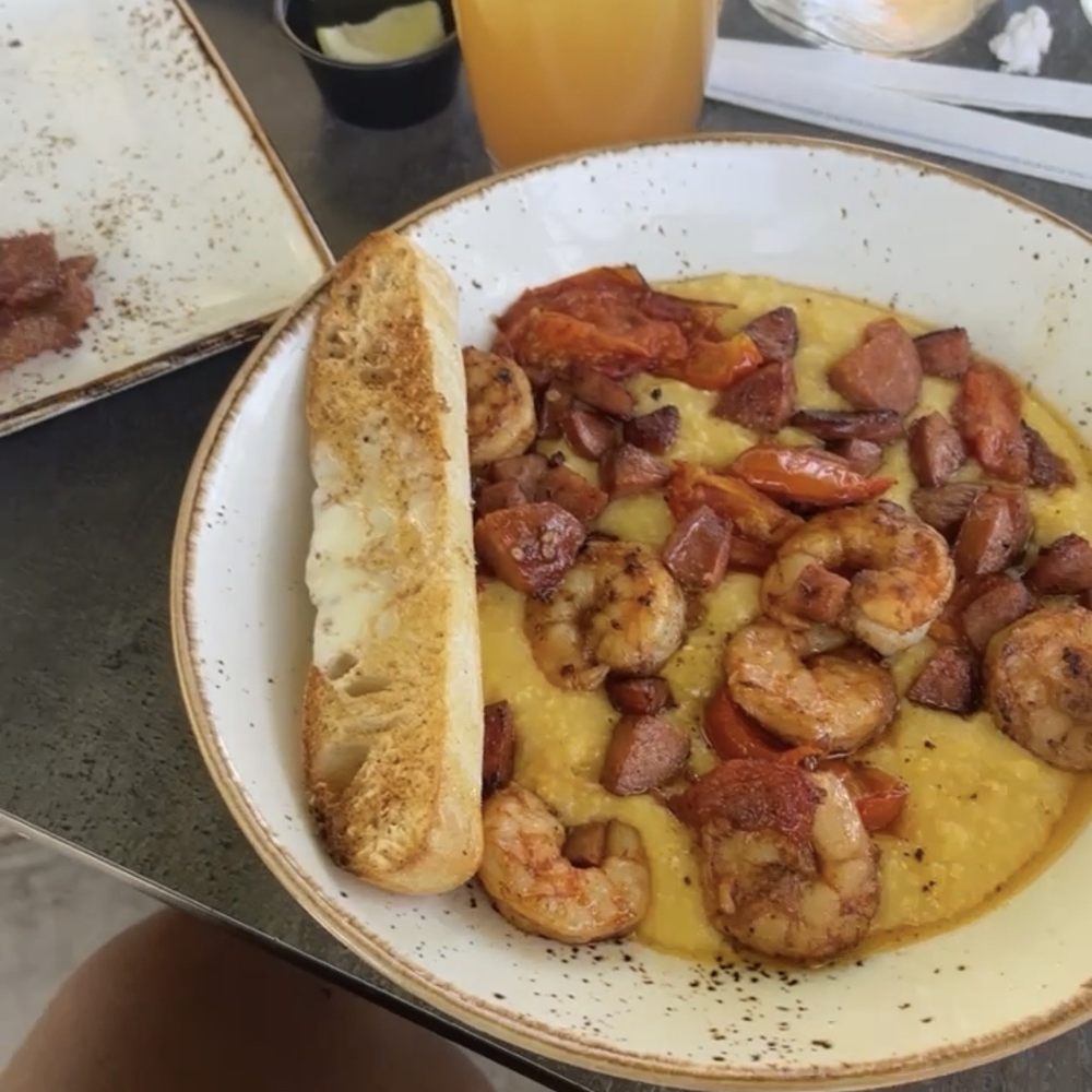 First Watch - Shrimp and grits Fresh juice (not sure on which kind) - Breakfast & Brunch Near Me - Phoenix, Arizona First Watch - Shrimp and grits Fresh juice (not sure on which kind) - Breakfast & Brunch Near Me - Phoenix, Arizona