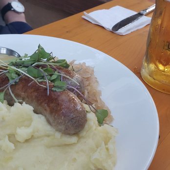 Ludwig's Biergarten - Thuringer sausage - German Near Me - Mountain View, California Ludwig's Biergarten - Thuringer sausage - German Near Me - Mountain View, California