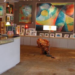 Partial gallery shot - Rowan Chases Erf painting 8x6 feet