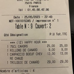 Le Toucan - For a huge high end dinner including a bottle of wine, not a bad value.