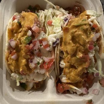 SkinnyFATS - Shrimp Tacodilla - New American Near Me - Las Vegas, Nevada
