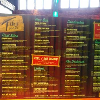 Tiki Docks Riverview - The menu. - Salad Near Me - Riverview, Florida Tiki Docks Riverview - The menu. - Salad Near Me - Riverview, Florida