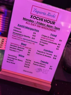 Menu photo 8 Taqueria Xochi - Navy Yard Washington, DC, DC