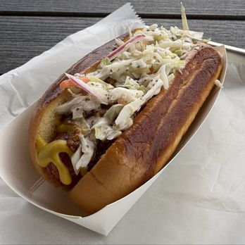 19th Hole - Certified Angus Beef Hot Dog -All the way! - Caterers Near Me - Clemmons, North Carolina 19th Hole - Certified Angus Beef Hot Dog -All the way! - Caterers Near Me - Clemmons, North Carolina
