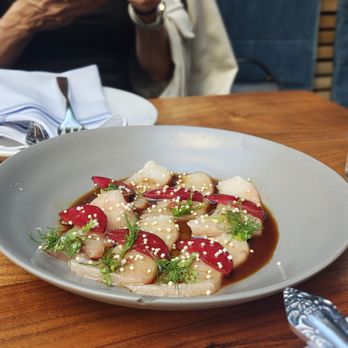 Hinoki & The Bird - Hamachi sashimi - Asian Fusion Near Me - Los Angeles, California