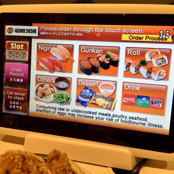 Genki Sushi - Tablet ordering - VN - Sushi Bars Near Me - Kahului, Hawaii Genki Sushi - Tablet ordering - VN - Sushi Bars Near Me - Kahului, Hawaii