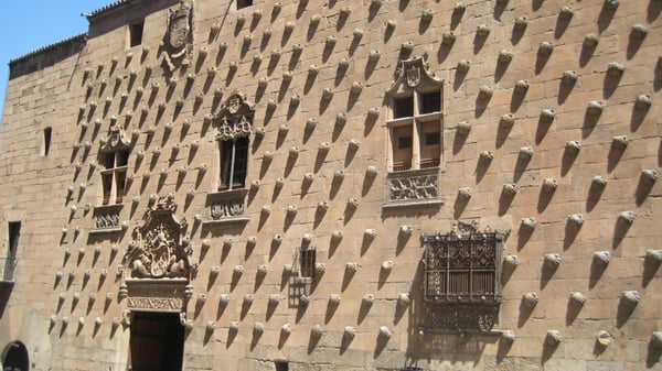Public Library of Salamanca - Casa de las Conchas by null