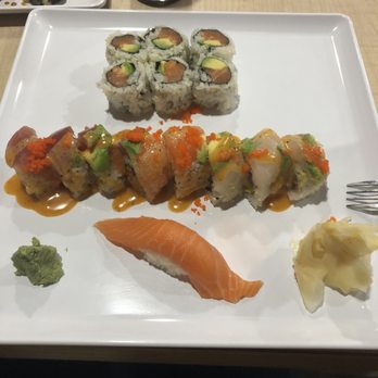 Cayenne Sushi Restaurant - Salmon avocado, special rainbow roll and salmon nigiri - Asian Fusion Near Me - Johnston, Rhode Island Cayenne Sushi Restaurant - Salmon avocado, special rainbow roll and salmon nigiri - Asian Fusion Near Me - Johnston, Rhode Island