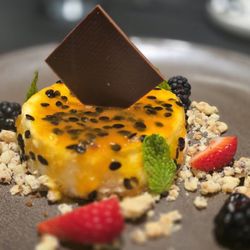 Manka Peruvian Cuisine - Passion fruit cheesecake