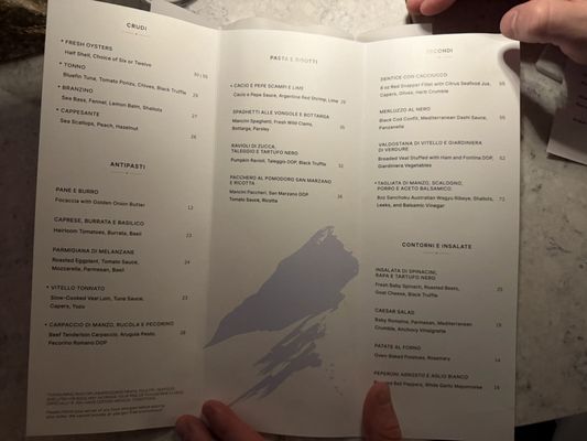 Menu photo 1 La Vetta Savannah, GA