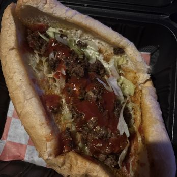 Hot & Puff - Asked for a chop cheese and got this in return - Burgers Near Me - Dearborn, Michigan