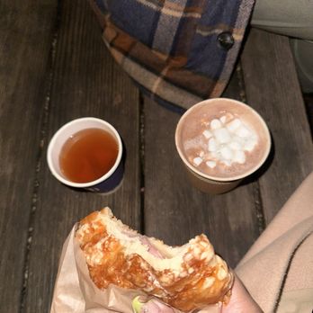 Filoli - Cold croissant after bad service - Botanical Gardens Near Me - Woodside, California